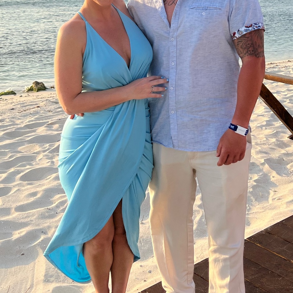Guess Vibrant Blue Dress